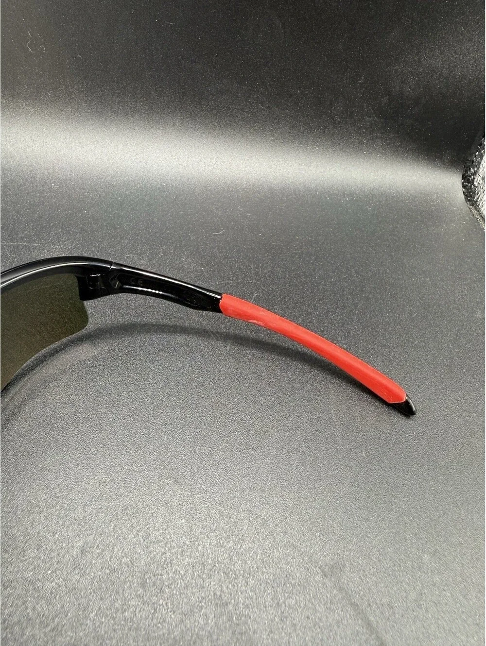 Oakley Quarter Jacket Polished Black/Ruby Iridium Lenses